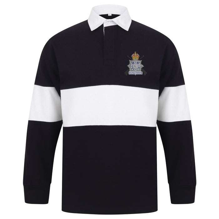 South Yorkshire Police Rifle & Pistol Club Long Sleeve Panelled Rugby Shirt