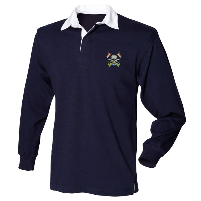 The Royal Lancers Long Sleeve Rugby Shirt