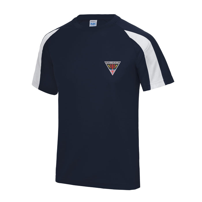 UK Carrier Air Wing Contrast Polyester T-Shirt