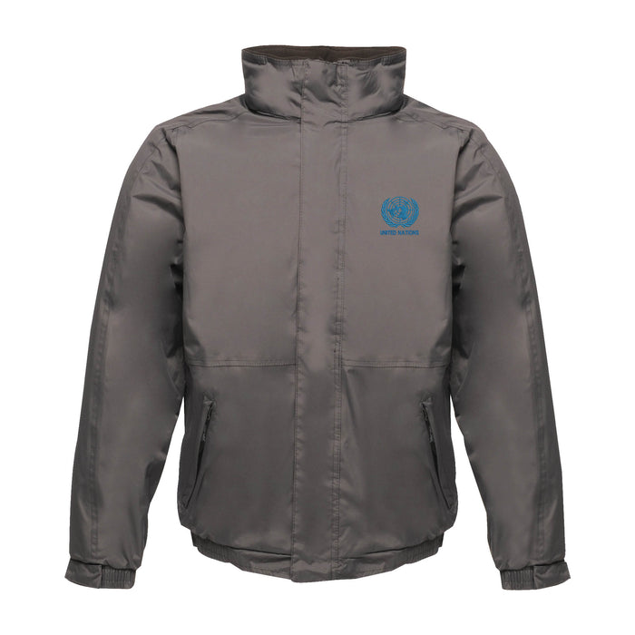 United Nations Waterproof Jacket With Hood