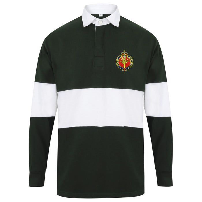 Welsh Guards Long Sleeve Panelled Rugby Shirt