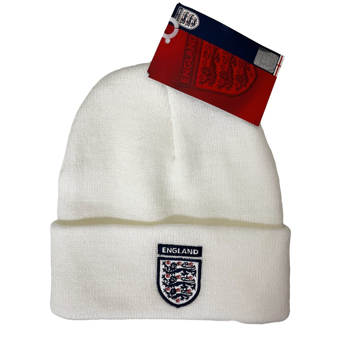 England Three Lions Cuffed Beanie Hat (Clearance)
