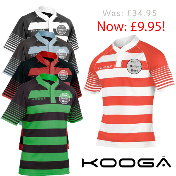 Kooga Hooped Rugby Shirt (CLEARANCE)