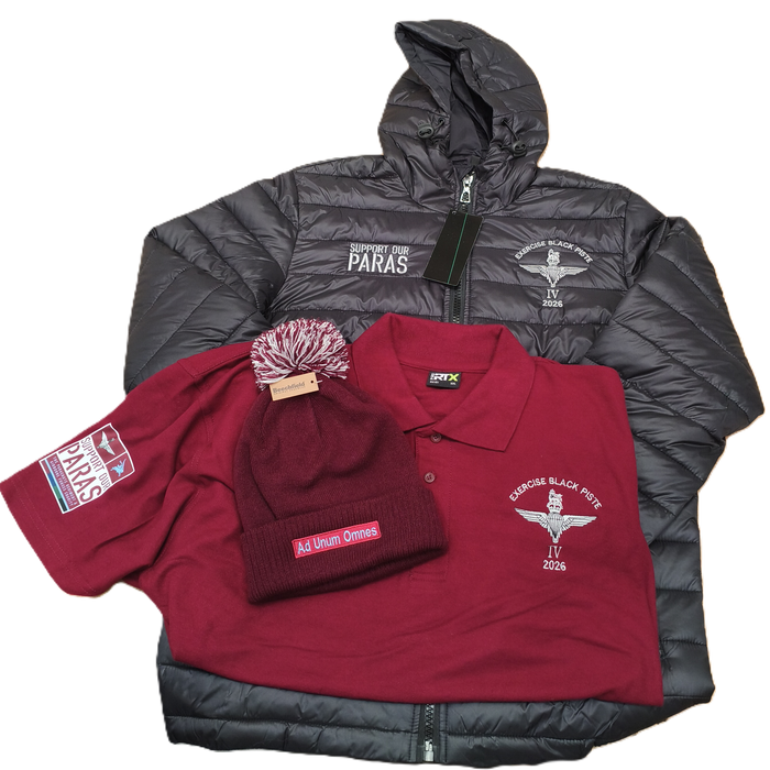 Custom Parachute Regiment Clothing for Ski Trip – Embroidered Military Apparel by The Military Store