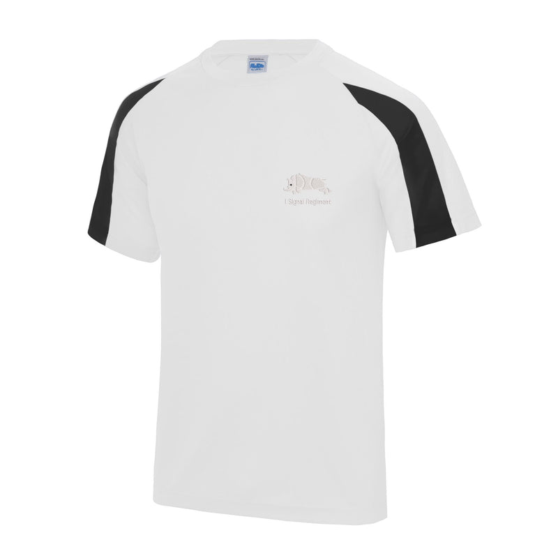 1 Signal Regiment Contrast Polyester T-Shirt