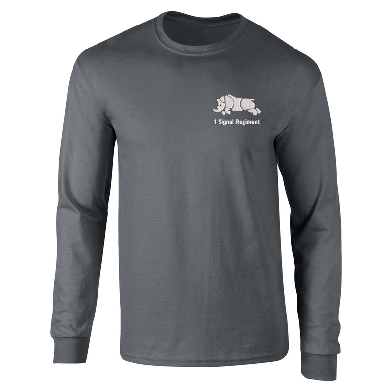 1 Signal Regiment Long Sleeve T-Shirt