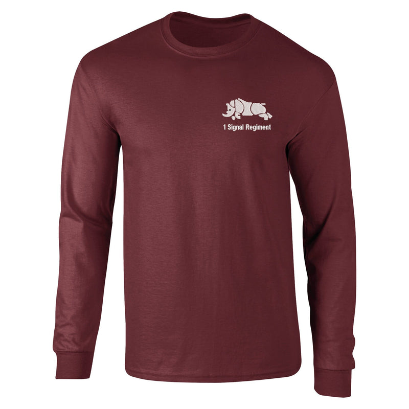 1 Signal Regiment Long Sleeve T-Shirt