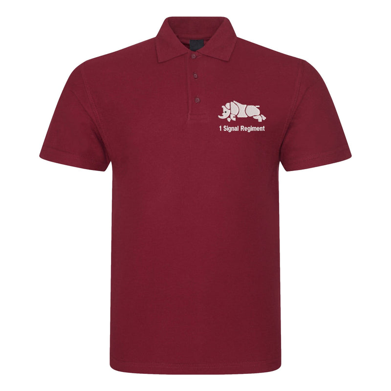 1 Signal Regiment Polo Shirt