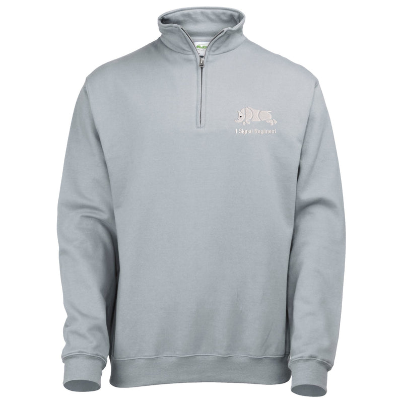1 Signal Regiment Quarter Zip Sweatshirt