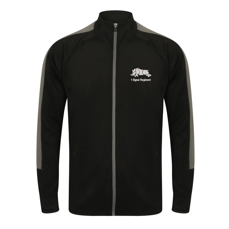 1 Signal Regiment Knitted Tracksuit Top