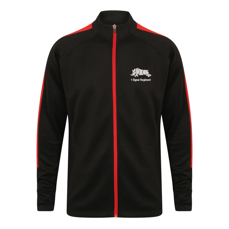 1 Signal Regiment Knitted Tracksuit Top