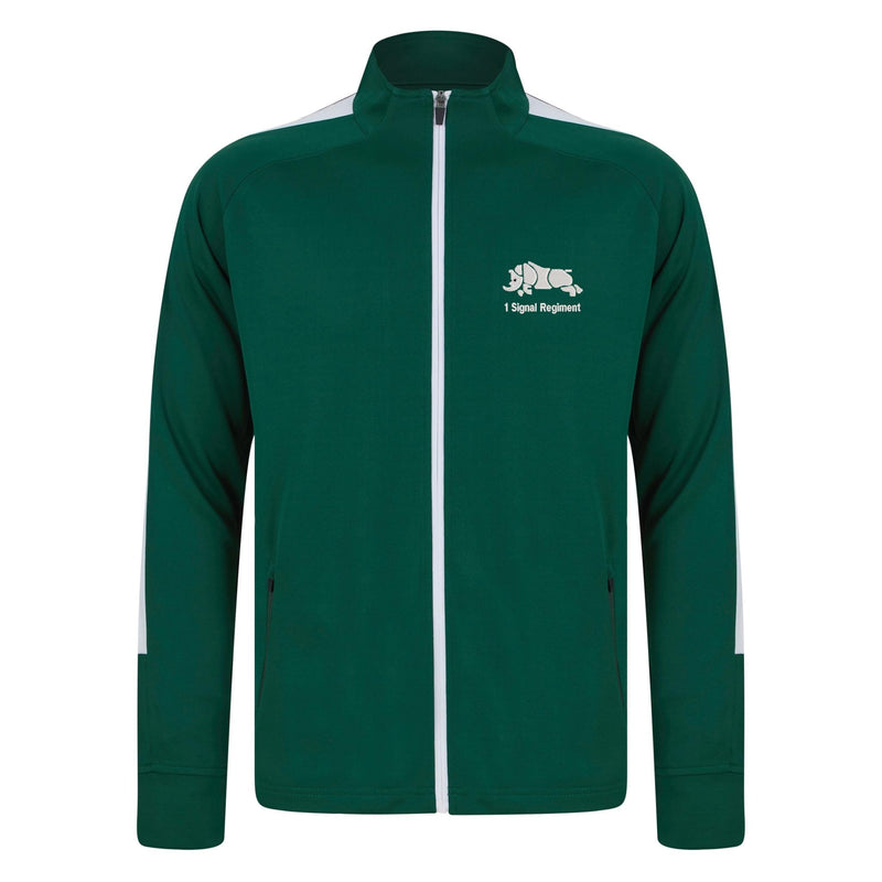 1 Signal Regiment Knitted Tracksuit Top