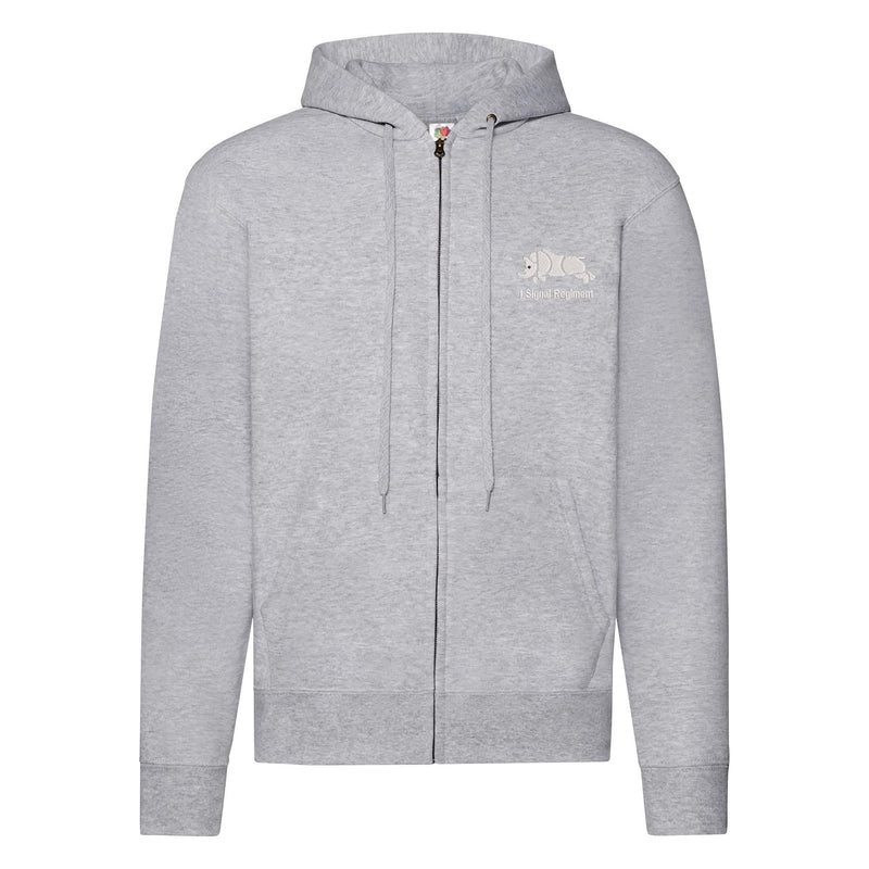 1 Signal Regiment Zipped Hoodie