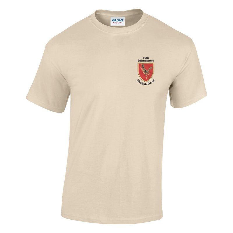 1 Squadron Strikemasters - Masirah Oman Cotton T-Shirt