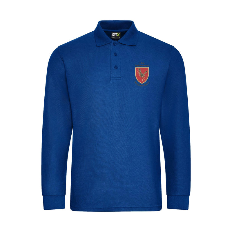 1 Squadron Strikemasters - Masirah Oman Long Sleeve Polo Shirt