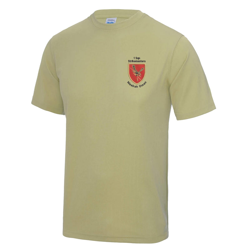 1 Squadron Strikemasters - Masirah Oman Polyester T-Shirt