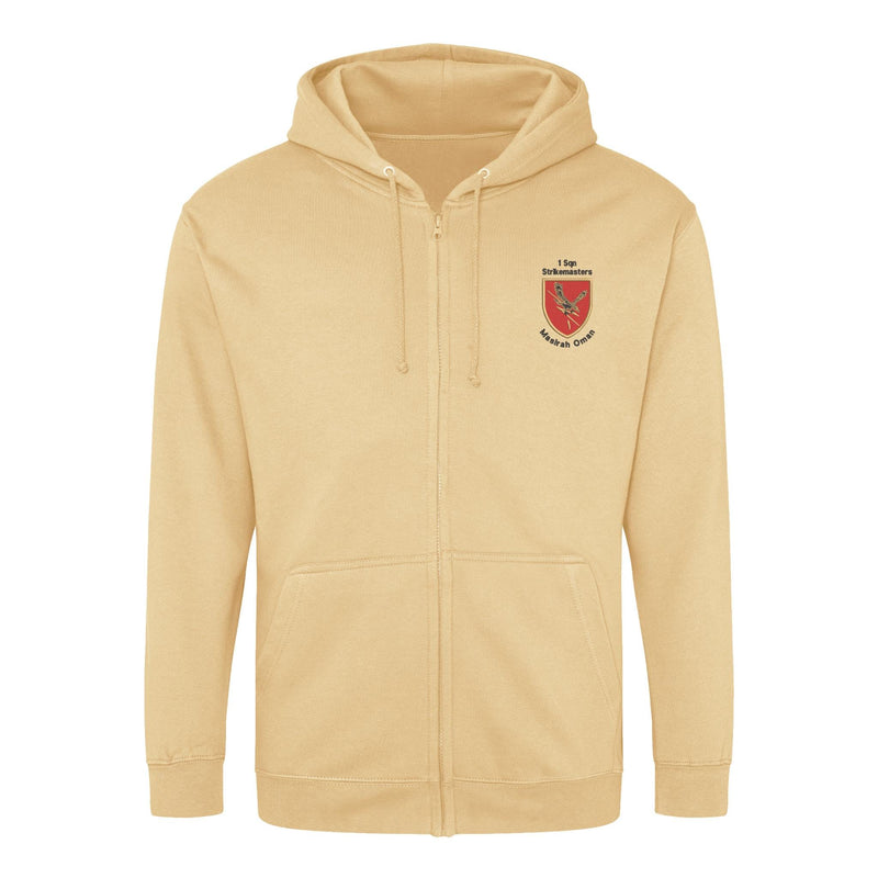 1 Squadron Strikemasters - Masirah Oman Zipped Hoodie