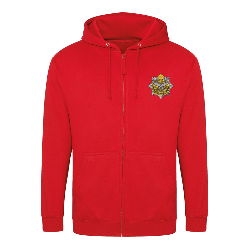 10 Queen's Own Gurkha Logistic Regiment Zipped Hoodie