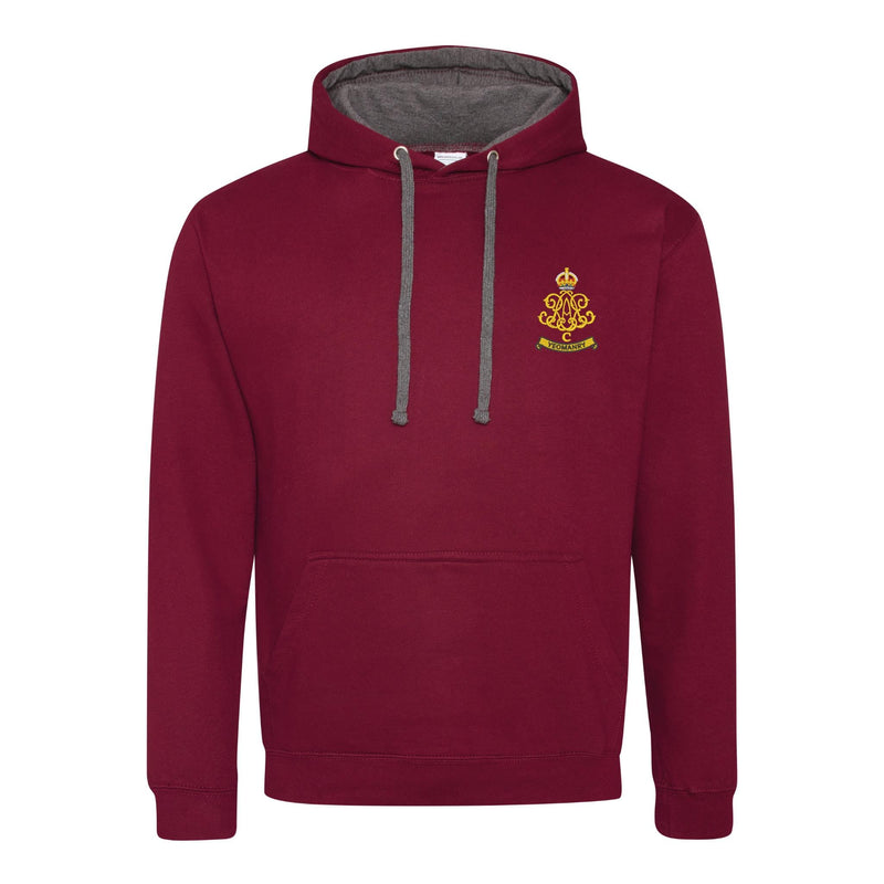 100th Regiment Royal Artillery Varsity Contrast Hoodie
