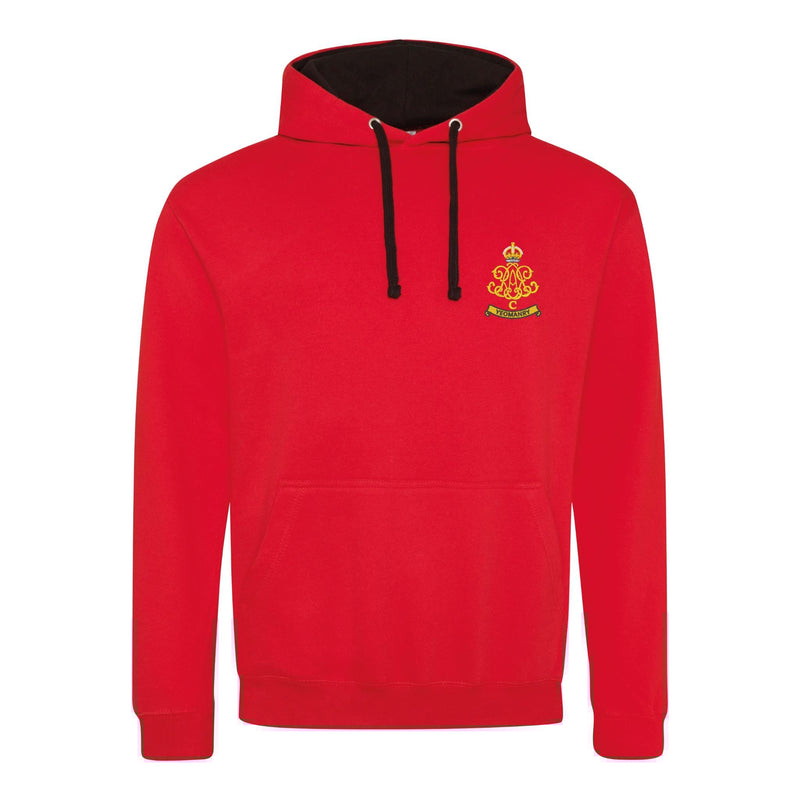 100th Regiment Royal Artillery Varsity Contrast Hoodie