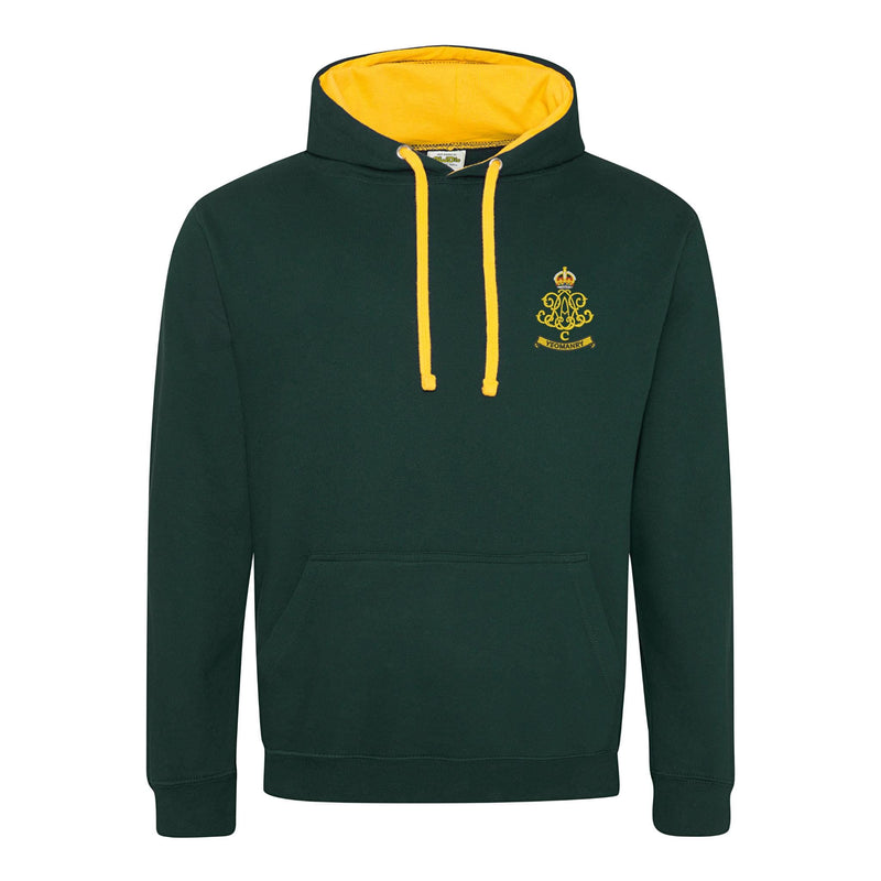 100th Regiment Royal Artillery Varsity Contrast Hoodie