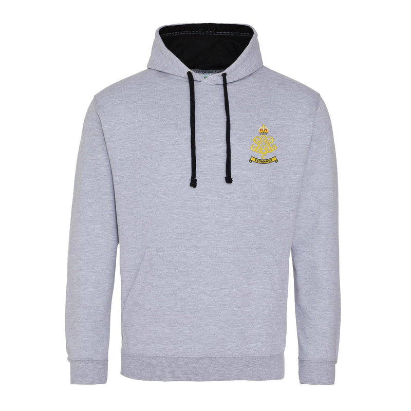 100th Regiment Royal Artillery Varsity Contrast Hoodie