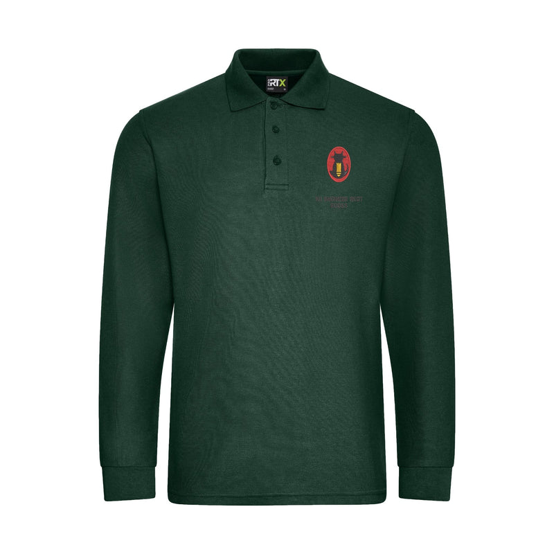 101 Engineer Regiment EOD&S Long Sleeve Polo Shirt