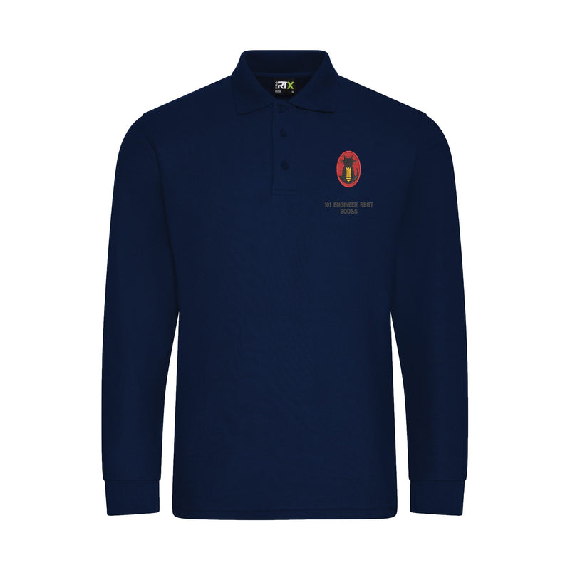 101 Engineer Regiment EOD&S Long Sleeve Polo Shirt