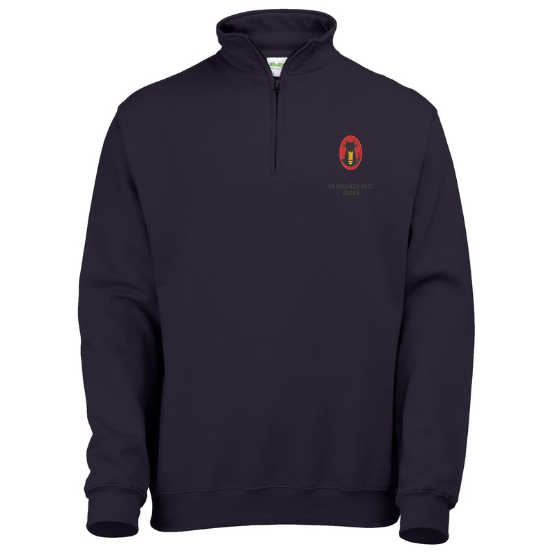 101 Engineer Regiment EOD&S Quarter Zip Sweatshirt