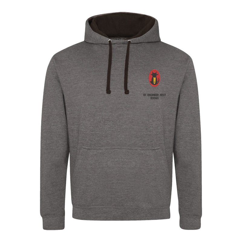 101 Engineer Regiment EOD&S Varsity Contrast Hoodie