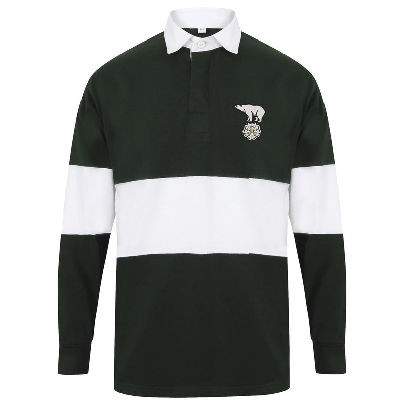 106 Field Squadron Royal Engineers Front Row Long Sleeve Panelled Rugby Shirt