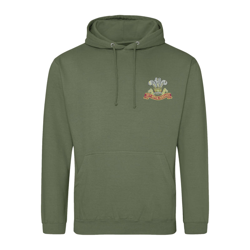 10th Royal Hussars Hoodie Earthy Green