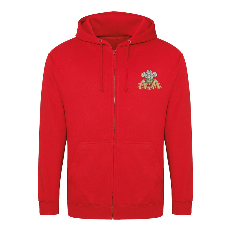 10th Royal Hussars Zipped Hoodie