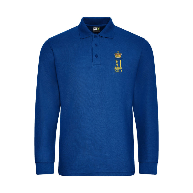 11 EOD Regt Royal Logistic Corps Long Sleeve Polo Shirt
