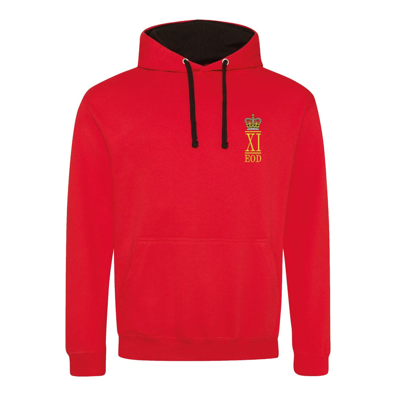 11 EOD Regt Royal Logistic Corps Varsity Contrast Hoodie