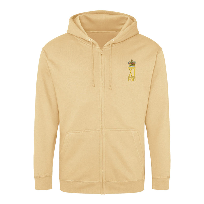 11 EOD Regt Royal Logistic Corps Zipped Hoodie