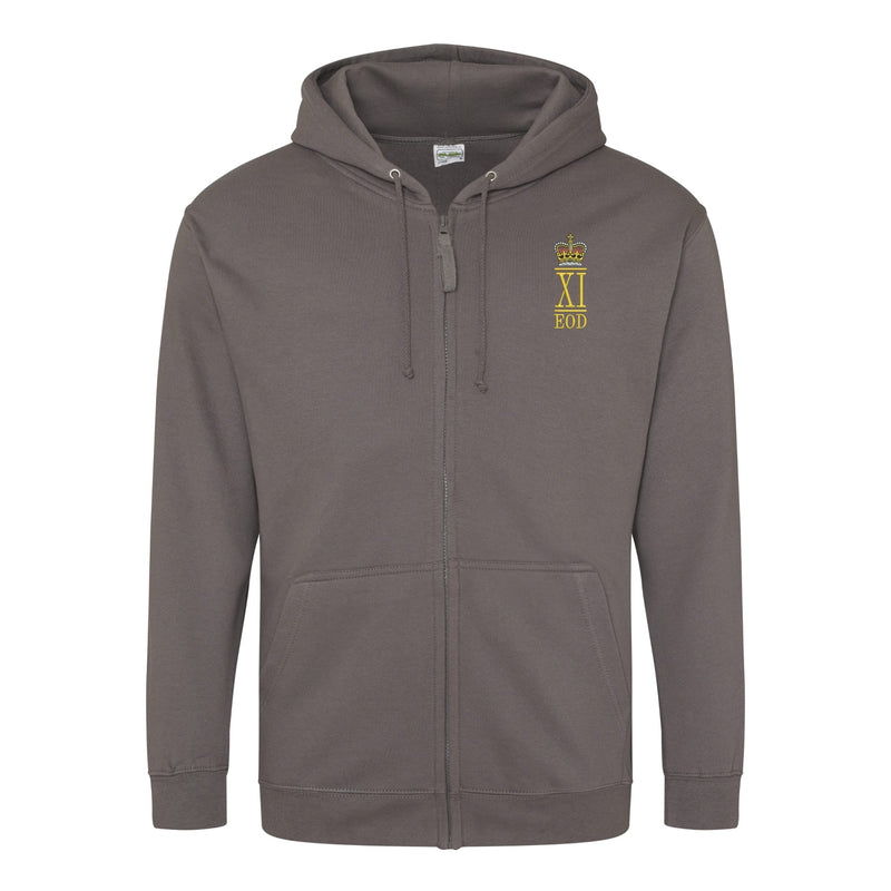 11 EOD Regt Royal Logistic Corps Zipped Hoodie