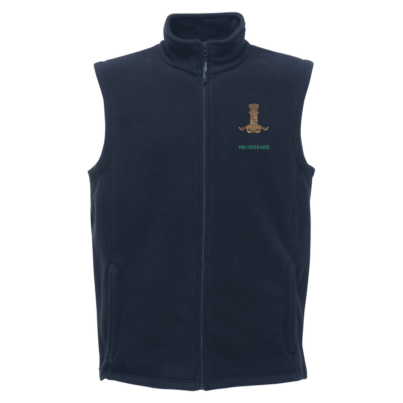 11th Hussars Regatta Fleece Bodywarmer