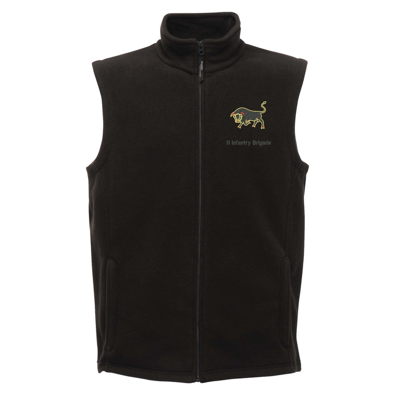 11th Infantry Brigade & HQ South East Regatta Fleece Bodywarmer
