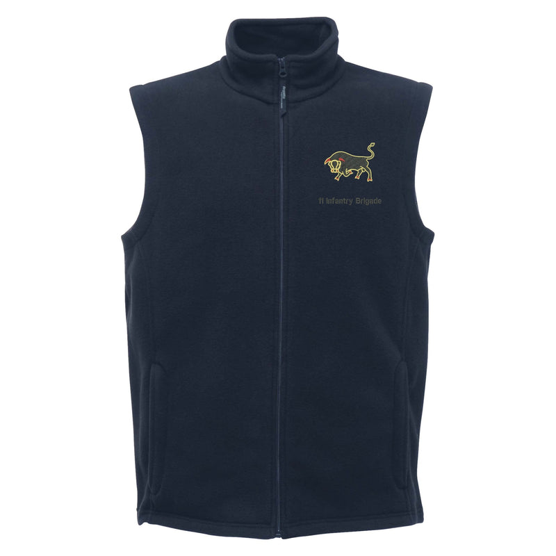11th Infantry Brigade & HQ South East Regatta Fleece Bodywarmer