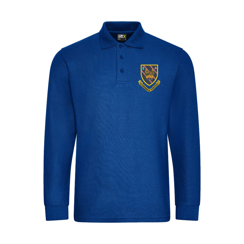12 Ordnance Company Long Sleeve Polo Shirt