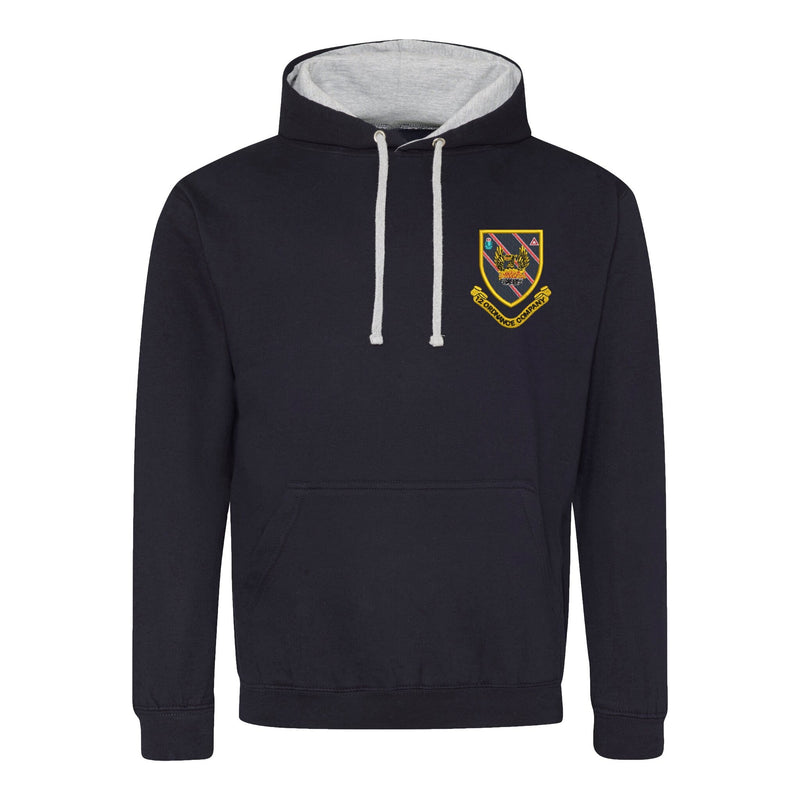 12 Ordnance Company Varsity Contrast Hoodie