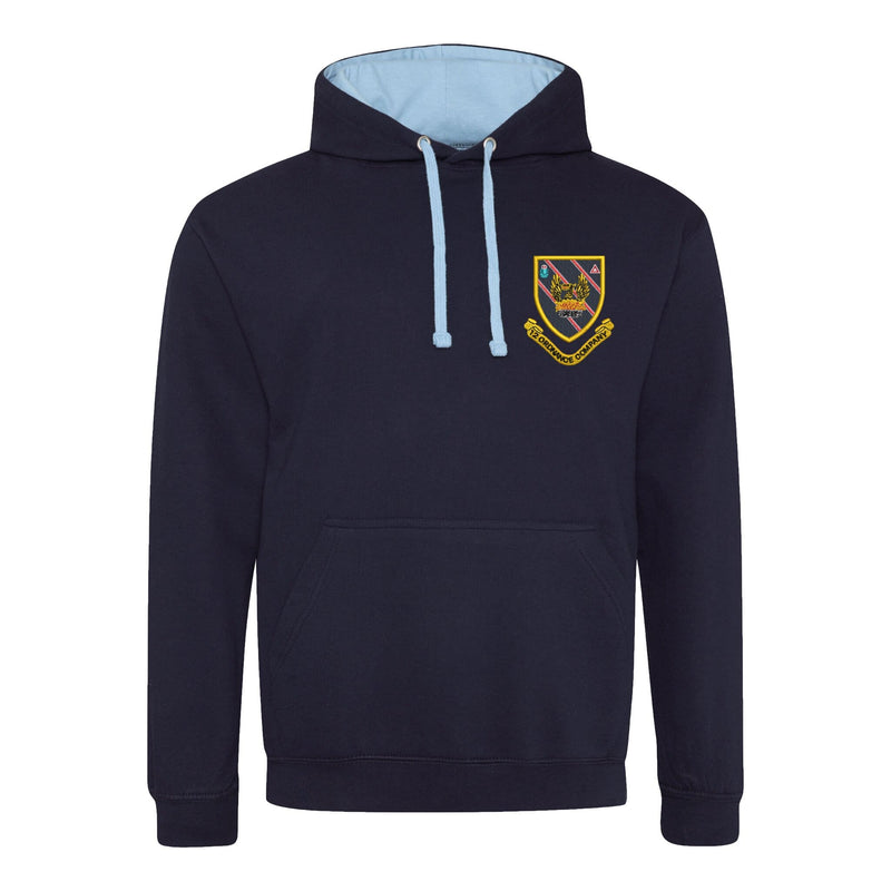 12 Ordnance Company Varsity Contrast Hoodie