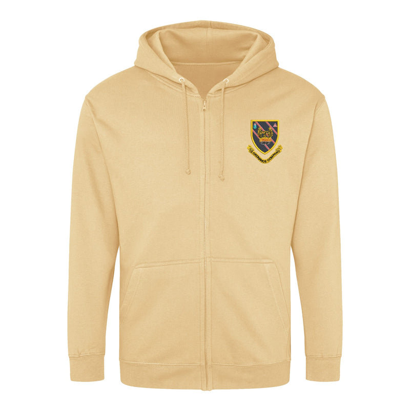 12 Ordnance Company Zipped Hoodie
