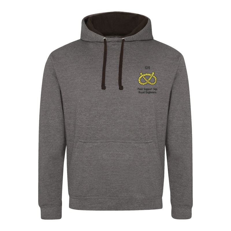 125 (Staffordshire) Field Support Squadron Royal Engineers Varsity Contrast Hoodie
