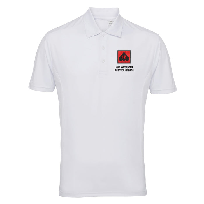 12th Armoured Infantry Brigade Activewear Polo
