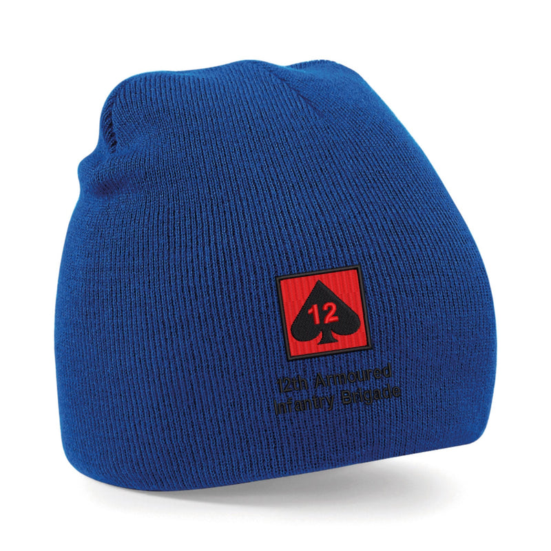 12th Armoured Infantry Brigade Beanie Hat