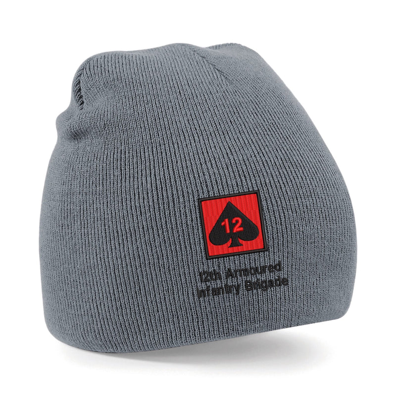12th Armoured Infantry Brigade Beanie Hat