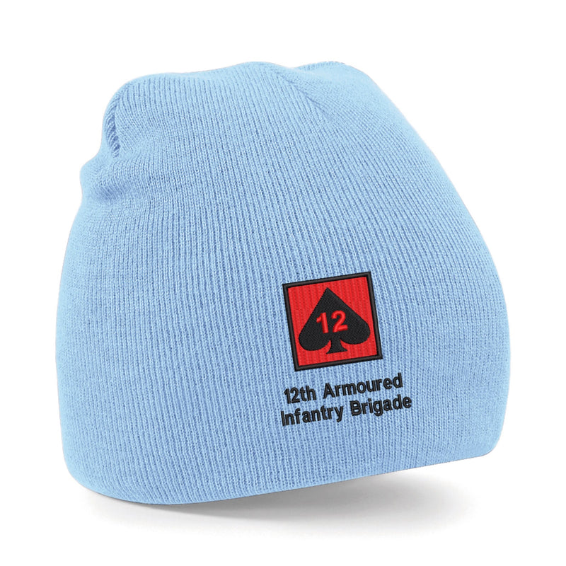 12th Armoured Infantry Brigade Beanie Hat