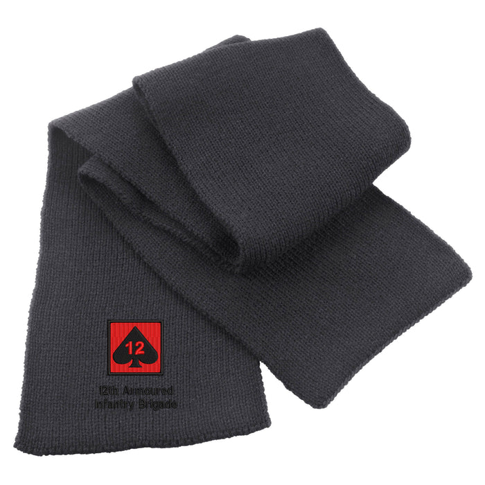 12th Armoured Infantry Brigade Heavy Knit Scarf